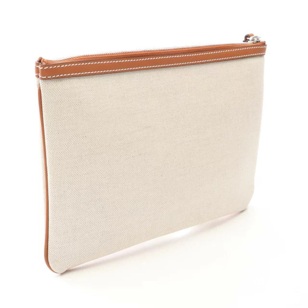 Gucci Canvas Brown Ivory Shoulder Leather White Bag Brown White